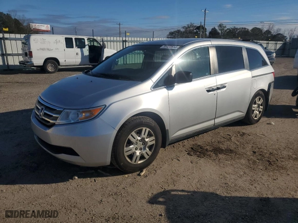 2011 Honda Odyssey LX with VIN 5FNRL5H26BB010599, listed as a Copart auction lot 85922514 with 148,401 mi miles and Salvage Title. Bid and sale history available at carsss.com. Image 1.