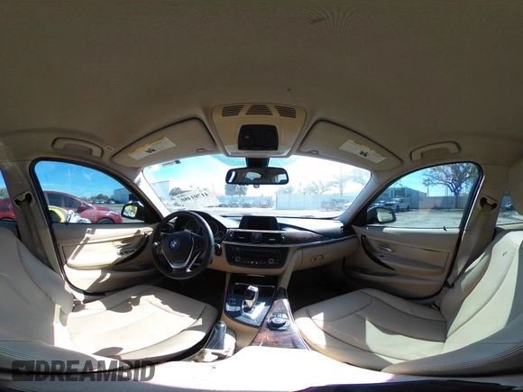 2014 BMW 3 Series 328i with VIN WBA3A5C52EF604861, listed as a IAAI auction lot 41701480 with Not Provided miles. Bid and sale history available at carsss.com. Image 18.