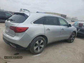 2014 Acura MDX z VIN 5FRYD4H20EB015366, wystawiony jako Copart lot #45592405 z przebiegiem 156 644 mil mil oraz Szkoda całkowita • Salvage title. Historia ofert i sprzedaży dostępna na DreamBid. Obrazek 3.