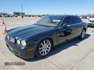 2008 Jaguar XJ with VIN SAJWA79B08SH23050, listed as a Copart auction lot 47886605 with 55,463 mi miles and Salvage Title. Bid and sale history available at carsss.com. Image 1.