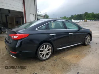 2015 Hyundai Sonata Sport with VIN 5NPE34AB7FH117090, listed as a Copart auction lot 55347845 with 131,090 mi miles and Clean Title. Bid and sale history available at carsss.com. Image 3.