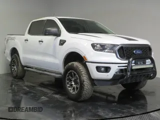 2019 Ford Ranger XL with VIN 1FTER4EH4KLB08642, listed as a Copart auction lot 44737495 with 78,477 mi miles and Salvage Title. Bid and sale history available at carsss.com. Image 1.