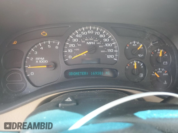 2004 GMC Sierra 1500 SLE z VIN 2GTEK19T541312151, wystawiony jako Copart lot #54664225 z przebiegiem 169 381 mil mil oraz Szkoda całkowita • Salvage title. Historia ofert i sprzedaży dostępna na DreamBid. Obrazek 9.