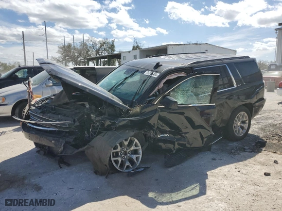 2019 GMC Yukon SLE with VIN 1GKS2AKC9KR354179, listed as a Copart auction lot 76286404 with 86,002 mi miles and Non Repairable. Bid and sale history available at carsss.com. Image 1.