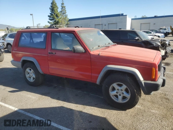 2000 Jeep Cherokee SE with VIN 1J4FF27S8YL173099, listed as a Copart auction lot 86200574 with 204,394 mi miles and Clean title. Bid and sale history available at DreamBid. Image 4.