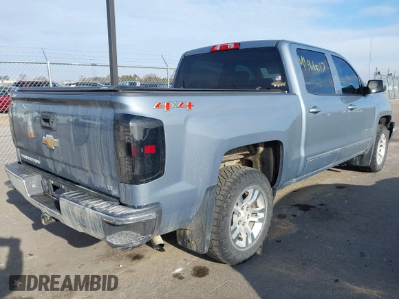 2015 Chevrolet Silverado 1500 LT with VIN 3GCUKREC4FG513372, listed as a IAAI auction lot 41966017 with 93,272 mi miles. Bid and sale history available at carsss.com. Image 4.