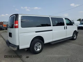 2018 Chevrolet Express Passenger LT with VIN 1GAZGPFPXJ1234733, listed as a Copart auction lot 59728105 with 92,513 mi miles and Salvage title. Bid and sale history available at DreamBid. Image 3.