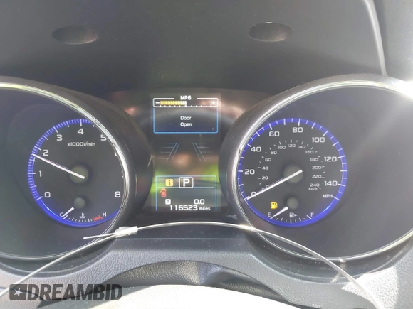 2017 Subaru Outback Premium z VIN 4S4BSAFC7H3357935, wystawiony jako IAAI lot #42413779 z przebiegiem 116 523 mil mil oraz . Historia ofert i sprzedaży dostępna na DreamBid. Obrazek 7.