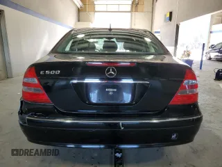 2003 Mercedes-Benz E-Class 5.0L with VIN WDBUF70J83A153241, listed as a Copart auction lot 43629475 with 0 mi miles and Salvage Title. Bid and sale history available at carsss.com. Image 6.