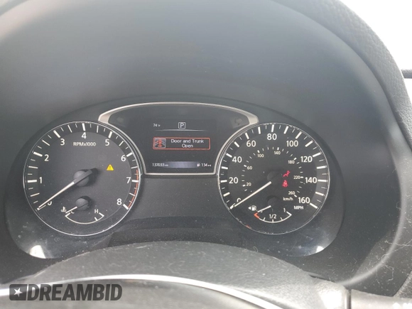 2016 Nissan Altima S with VIN 1N4AL3AP8GC242249, listed as a Copart auction lot 57575085 with 137,033 mi miles and Salvage title. Bid and sale history available at DreamBid. Image 9.