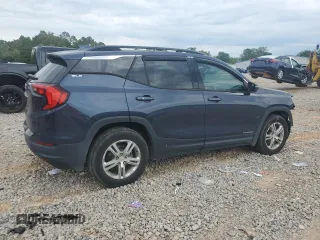 2019 GMC Terrain SLE with VIN 3GKALMEV3KL196212, listed as a Copart auction lot 55538265 with 120,543 mi miles and Salvage title. Bid and sale history available at DreamBid. Image 3.