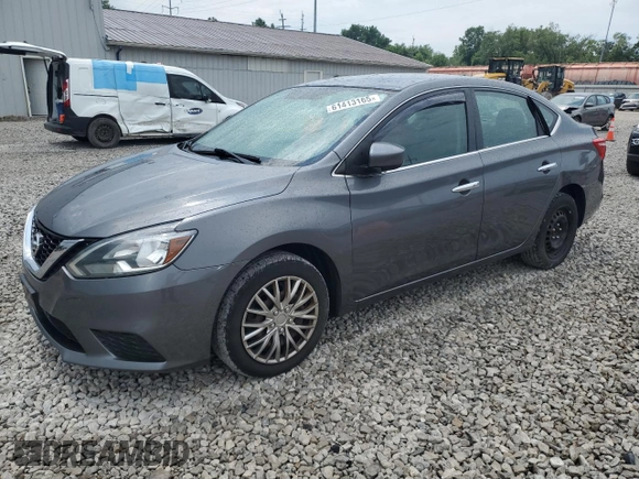2017 Nissan Sentra S with VIN 3N1AB7AP7HL667202, listed as a Copart auction lot 61413165 with 155,982 mi miles and Clean title. Bid and sale history available at DreamBid. Image 1.