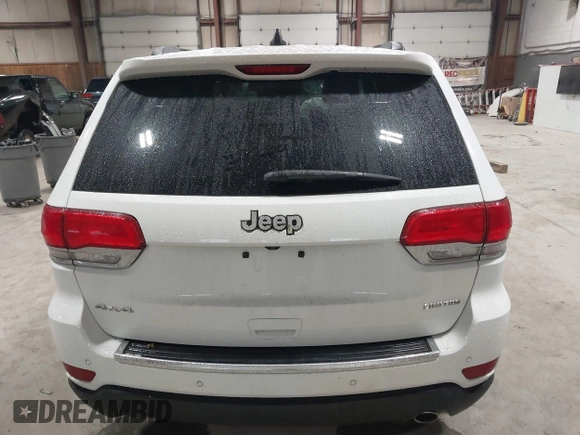 2018 Jeep Grand Cherokee Limited with VIN 1C4RJFBGXJC475110, listed as a IAAI auction lot 41858278 with 117,811 mi miles and . Bid and sale history available at DreamBid. Image 16.