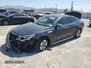 2018 Kia Optima Hybrid Premium with VIN KNAGT4LE4J5021729, listed as a Copart auction lot 68837494 with 86,508 mi miles and Salvage Title. Bid and sale history available at carsss.com. Image 1.