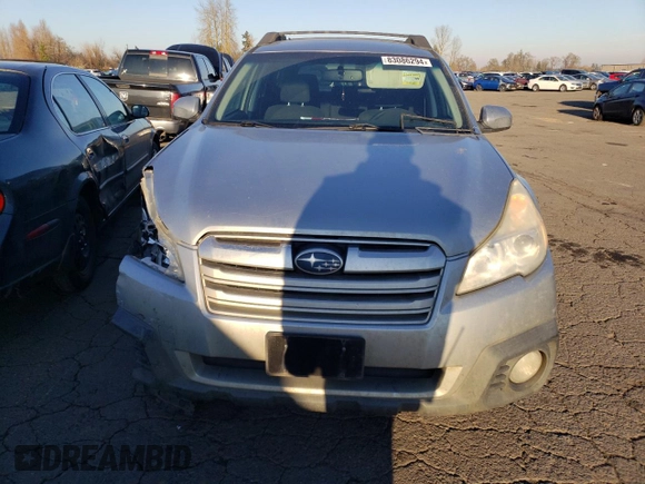 2013 Subaru Outback 2.5i Premium with VIN 4S4BRBCC6D1205673, listed as a Copart auction lot 83086294 with 168,996 mi miles and Salvage Title. Bid and sale history available at carsss.com. Image 5.