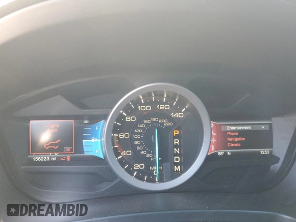 2012 Ford Explorer Limited with VIN 1FMHK7F80CGA99137, listed as a Copart auction lot 81648294 with 156,223 mi miles and Salvage title. Bid and sale history available at DreamBid. Image 9.