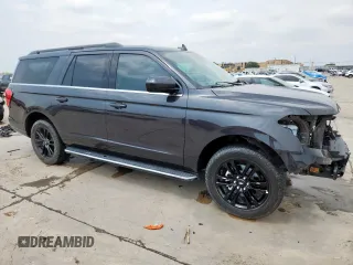2022 Ford Expedition Max XLT z VIN 1FMJK1HT8NEA62920, wystawiony jako Copart lot #57080095 z przebiegiem 25 632 mil mil oraz Szkoda całkowita • Salvage title. Historia ofert i sprzedaży dostępna na DreamBid. Obrazek 4.