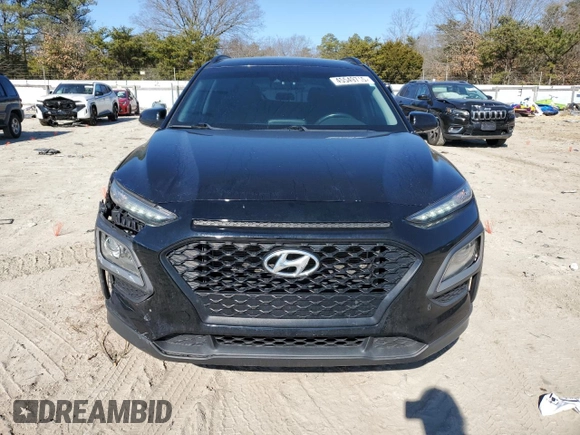 2019 Hyundai Kona SEL with VIN KM8K22AA0KU353612, listed as a Copart auction lot 45549715 with 59,064 mi miles and Salvage Title. Bid and sale history available at DreamBid. Image 5.