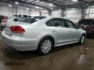 2014 Volkswagen Passat Wolfsburg Edition with VIN 1VWAS7A36EC028159, listed as a Copart auction lot 46528805 with 139,832 mi miles and Clean title. Bid and sale history available at DreamBid. Image 3.