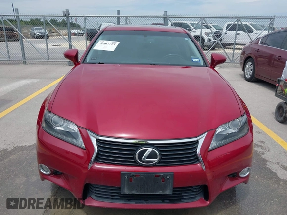 2014 Lexus GS 350 with VIN JTHBE1BL5E5043040, listed as a IAAI auction lot 42407759 with 177,477 mi miles and . Bid and sale history available at DreamBid. Image 12.