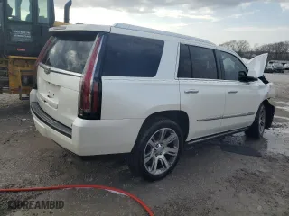 2015 Cadillac Escalade Premium with VIN 1GYS3NKJXFR569889, listed as a Copart auction lot 43554335 with 0 mi miles and Non Repairable. Bid and sale history available at carsss.com. Image 3.