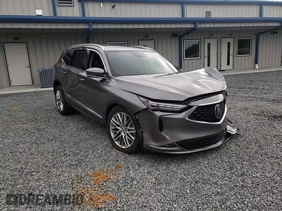 2023 Acura MDX w/Advance Package with VIN 5J8YE1H81PL009028, listed as a Copart auction lot 40584863 with 0 mi miles. Bid and sale history available at carsss.com. Image 12.