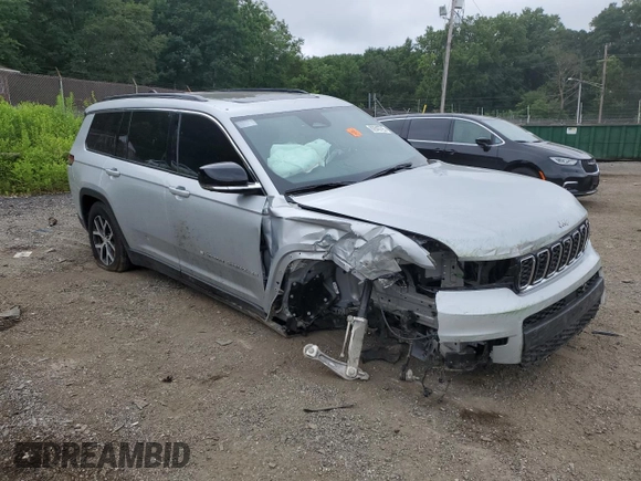 2024 Jeep Grand Cherokee Limited with VIN 1C4RJKBG7R8536310, listed as a Copart auction lot 62845795 with 45,474 mi miles and Salvage title. Bid and sale history available at DreamBid. Image 4.