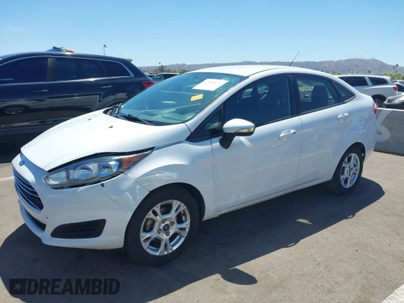 2014 Ford Fiesta SE with VIN 3FADP4BJ0EM172033, listed as a IAAI auction lot 42153874 with 155,640 mi miles. Bid and sale history available at carsss.com. Image 2.