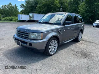 2009 Land Rover Range Rover Sport HSE with VIN SALSF25439A214589, listed as a Copart auction lot 80396274 with 208,970 mi miles and Clean Title. Bid and sale history available at carsss.com. Image 2.
