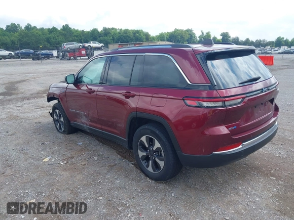2023 Jeep Grand Cherokee with VIN 1C4RJYB60PC649357, listed as a IAAI auction lot 42707549 with 50,441 mi miles and . Bid and sale history available at DreamBid. Image 3.