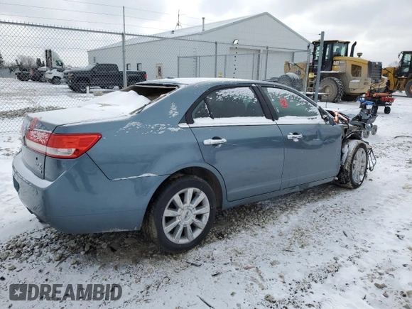 2012 Lincoln MKZ with VIN 3LNHL2JC8CR835911, listed as a Copart auction lot 45378935 with 0 mi miles and Clean Title. Bid and sale history available at carsss.com. Image 3.