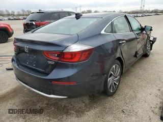 2019 Honda Insight Touring with VIN 19XZE4F91KE013243, listed as a Copart auction lot 52947255 with 25,236 mi miles and Salvage Title. Bid and sale history available at carsss.com. Image 3.