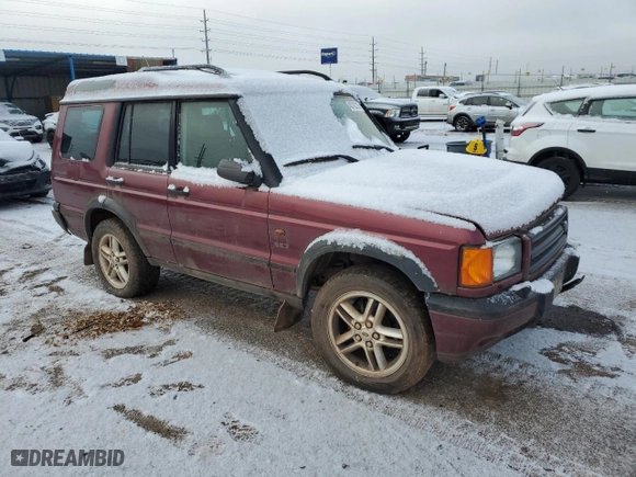 2002 Land Rover Discovery Series II SE with VIN SALTW15452A750562, listed as a Copart auction lot 45702205 with NaN miles and Salvage Title. Bid and sale history available at carsss.com. Image 4.