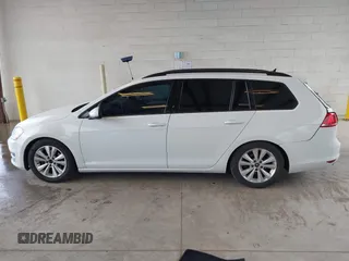 2017 Volkswagen Golf SportWagen S with VIN 3VW017AU7HM542838, listed as a IAAI auction lot 41933857 with 87,573 mi miles. Bid and sale history available at carsss.com. Image 14.
