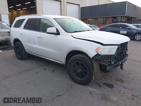 2015 Dodge Durango SXT with VIN 1C4RDJAG1FC745974, listed as a IAAI auction lot 41392820 with 124,861 mi miles and . Bid and sale history available at DreamBid. Image 1.
