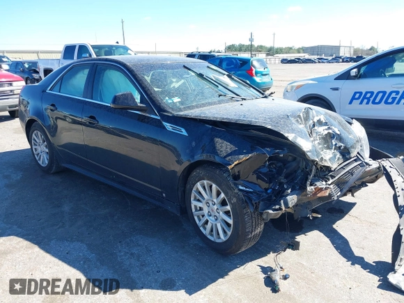 2010 Cadillac CTS Luxury with VIN 1G6DE5EG0A0102294, listed as a IAAI auction lot 38733400 with Not Provided miles. Bid and sale history available at carsss.com. Image 1.