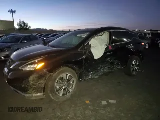 2024 Nissan Murano SV with VIN 5N1AZ2BJ6RC125958, listed as a Copart auction lot 84120104 with Not Provided miles and Salvage Title. Bid and sale history available at carsss.com. Image 1.