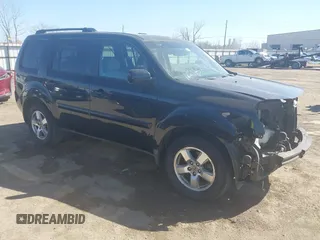 2011 Honda Pilot EX-L with VIN 5FNYF4H55BB039843, listed as a IAAI auction lot 41791186 with 126,737 mi miles. Bid and sale history available at carsss.com. Image 1.