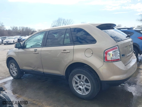 2007 Ford Edge SEL with VIN 2FMDK38C07BA53913, listed as a IAAI auction lot 41874746 with 166,861 mi miles. Bid and sale history available at carsss.com. Image 14.