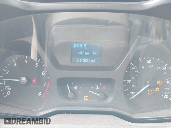 2016 Ford Transit Cargo with VIN 1FTYR1CMXGKA21918, listed as a IAAI auction lot 41528526 with 213,033 mi miles and . Bid and sale history available at DreamBid. Image 7.