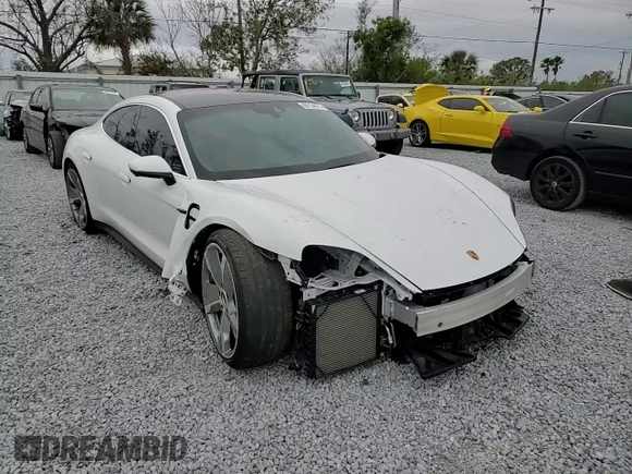 2021 Porsche Taycan 4S z VIN WP0AB2Y17MSA45098, wystawiony jako Copart lot #88754475 z przebiegiem 20 682 mil mil oraz Szkoda całkowita • Salvage title. Historia ofert i sprzedaży dostępna na DreamBid. Obrazek 11.
