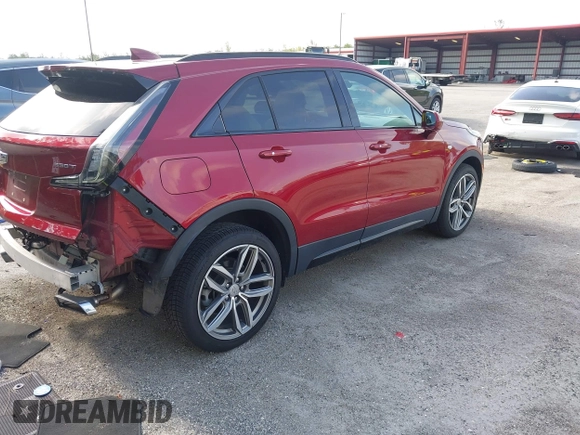 2020 Cadillac XT4 FWD Sport with VIN 1GYFZER44LF116168, listed as a IAAI auction lot 42443636 with 40,450 mi miles and . Bid and sale history available at DreamBid. Image 4.