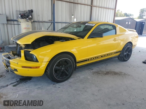 2006 Ford Mustang Standard with VIN 1ZVFT80N365119181, listed as a Copart auction lot 70255784 with 217,521 mi miles and Non Repairable. Bid and sale history available at carsss.com. Image 1.