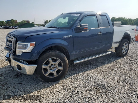 2014 Ford F-150 XL with VIN 1FTFX1EF9EFA00091, listed as a Copart auction lot 59362375 with 244,535 mi miles and Salvage title. Bid and sale history available at DreamBid. Image 1.