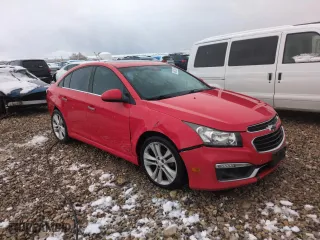 2015 Chevrolet Cruze LTZ with VIN 1G1PG5SB6F7284488, listed as a Copart auction lot 48902355 with 157,271 mi miles and Salvage Title. Bid and sale history available at carsss.com. Image 4.