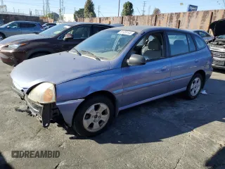 2004 Kia Rio with VIN KNADC165046190965, listed as a Copart auction lot 81459144 with 60,504 mi miles and Salvage Title. Bid and sale history available at carsss.com. Image 1.