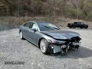 2019 Audi A8 L with VIN WAU8DAF83KN010101, listed as a Copart auction lot 52979775 with 32,882 mi miles and Salvage Title. Bid and sale history available at carsss.com. Image 13.