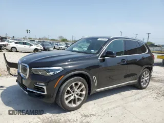 2019 BMW X5 xDrive40i with VIN 5UXCR6C50KLL21212, listed as a Copart auction lot 51939165 with 49,973 mi miles and Salvage Title. Bid and sale history available at carsss.com. Image 1.