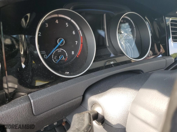 2017 Volkswagen Golf R with VIN WVWWF7AU3HW087145, listed as a Copart auction lot 68331864 with 0 mi miles and Salvage Title. Bid and sale history available at carsss.com. Image 9.