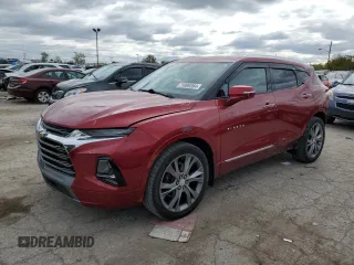 2021 Chevrolet Blazer Premier с VIN 3GNKBLRS0MS541080, выставлен на аукционе Copart как лот 75990264 с пробегом 33 371 миль миль и Списание • Salvage title. История ставок и продаж доступна на DreamBid. Изображение 1.